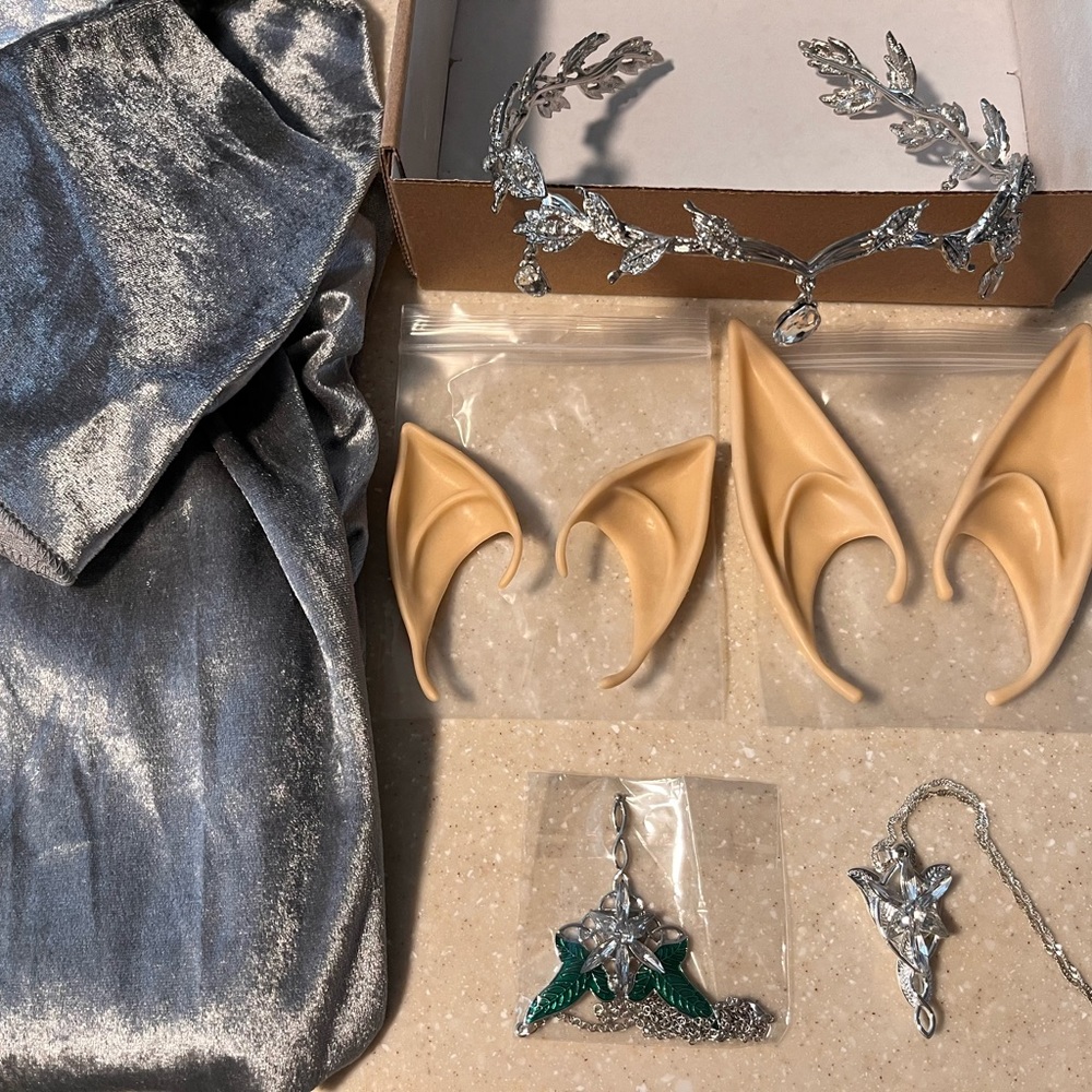 LOTR Cosplay Elvish Halloween Costume set